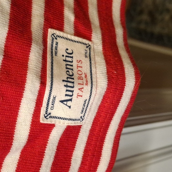 Talbots-Petite Stripe Long Sleeve Top- EUC - Picture 4 of 4